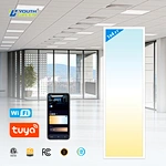 Tuya WiFi Control 1x4FT 300x1200mm LED Panel Light 2700K-6500K 50W LED Flat Panel Light